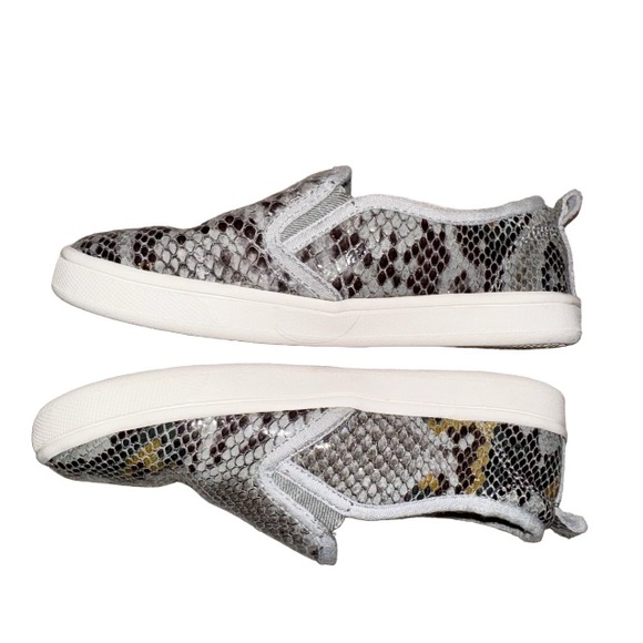 OLD SOLES abby snakeskin slip on shoes girls shoes size 30 or US 13 - Picture 9 of 15